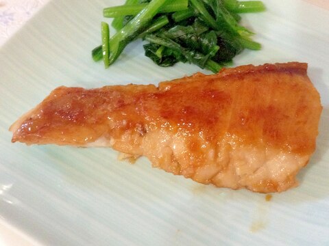 ぶりの照り焼き